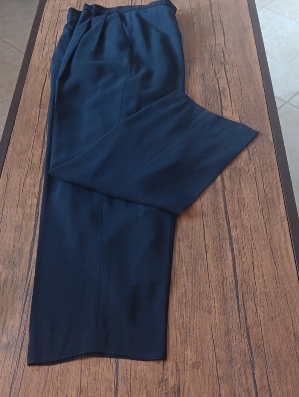Liz Claiborne Black Double-Breasted Jacket with Matching Pant.Size 12pant/6Jacke - Picture 11 of 12